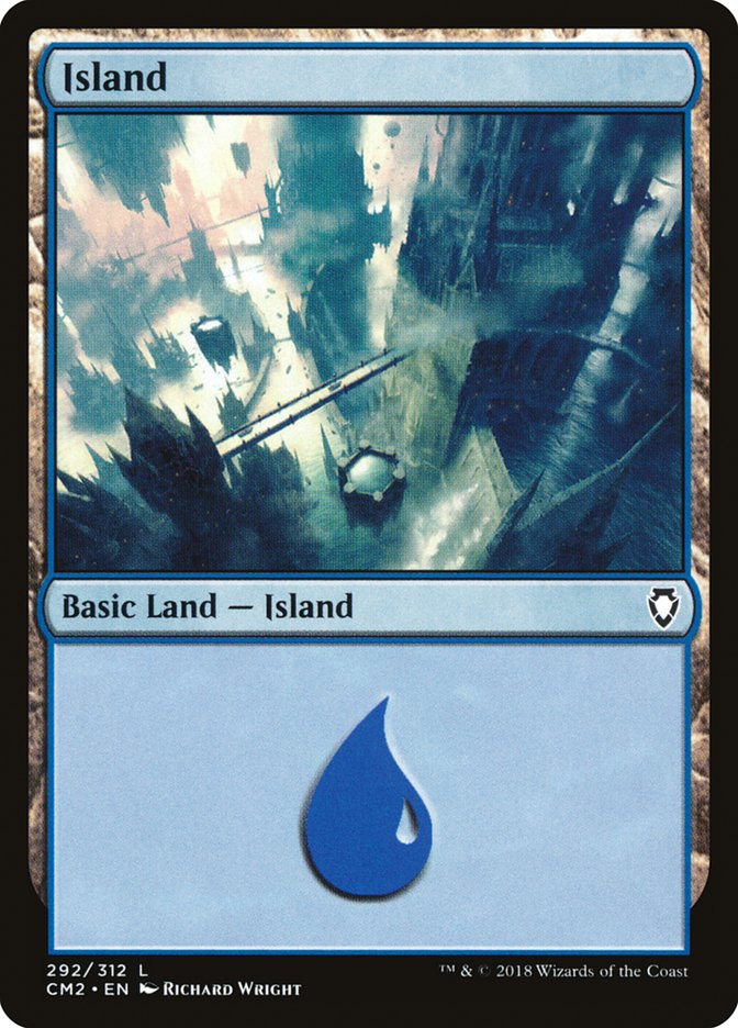 Island (292) [Commander Anthology Volume II] | Good Games Morley