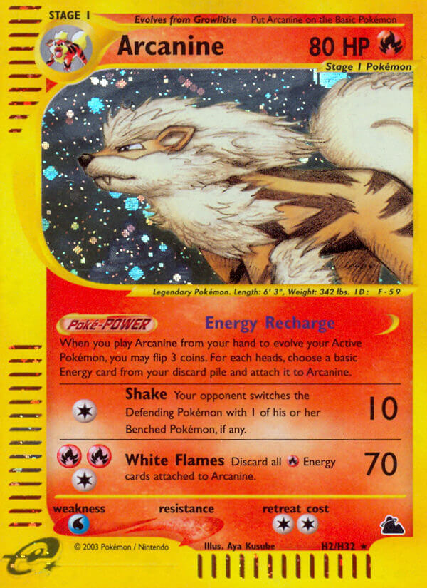 Arcanine (H2/H32) [Skyridge] | Good Games Morley
