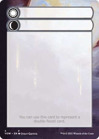 Helper Card (4/9) [Innistrad: Crimson Vow Tokens] | Good Games Morley