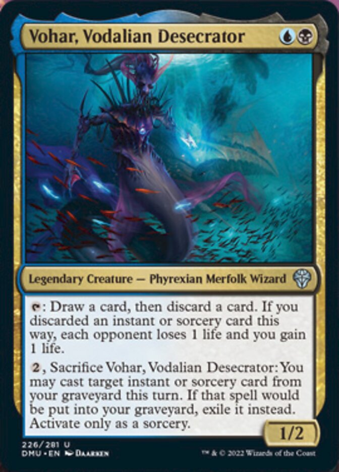 Vohar, Vodalian Desecrator [Dominaria United] | Good Games Morley