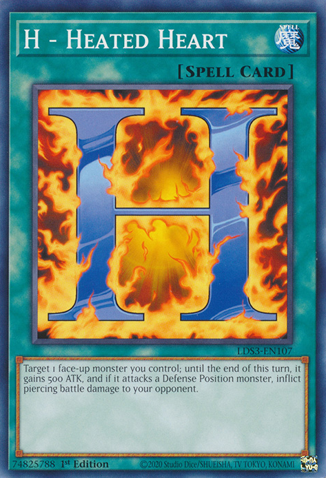 H - Heated Heart [LDS3-EN107] Common | Good Games Morley