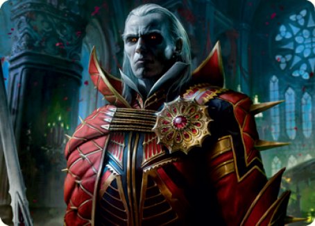 Edgar, Charmed Groom 2 Art Card [Innistrad: Crimson Vow Art Series] | Good Games Morley