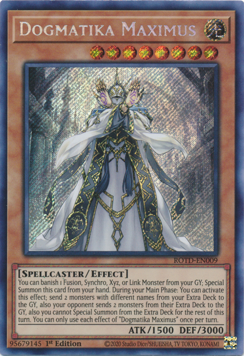 Dogmatika Maximus [ROTD-EN009] Secret Rare | Good Games Morley
