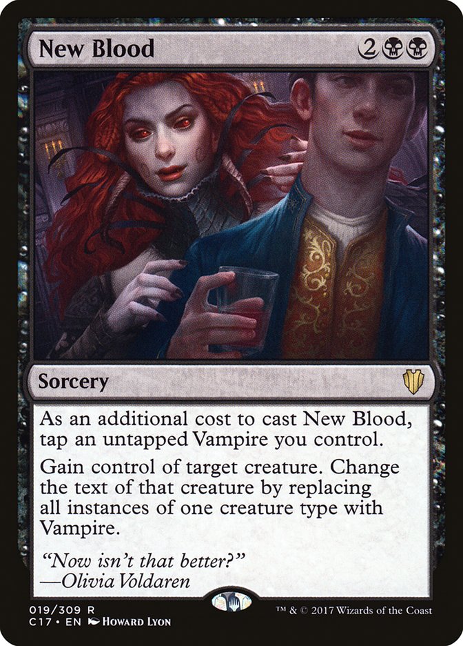 New Blood [Commander 2017] | Good Games Morley