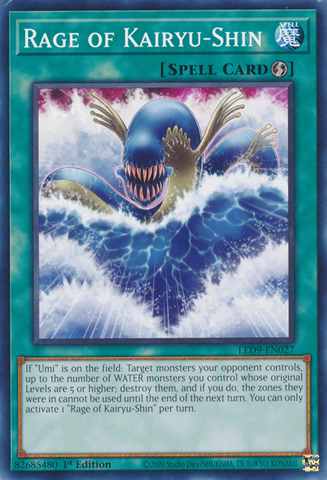 Rage of Kairyu-Shin [LED9-EN027] Common | Good Games Morley