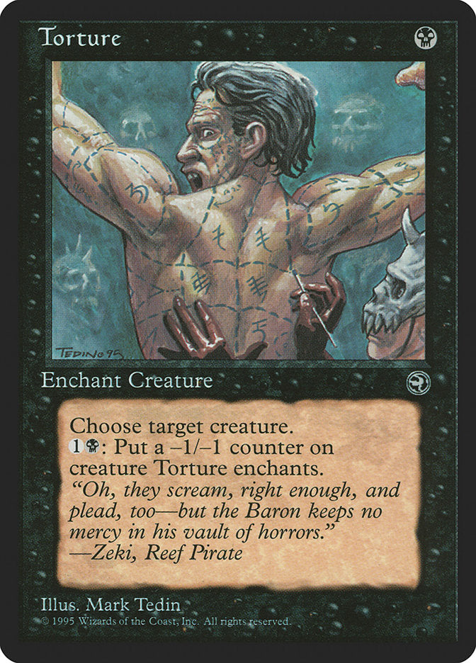 Torture (Zeki Flavor Text) [Homelands] | Good Games Morley