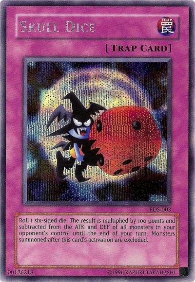 Skull Dice [EDS-003] Secret Rare | Good Games Morley