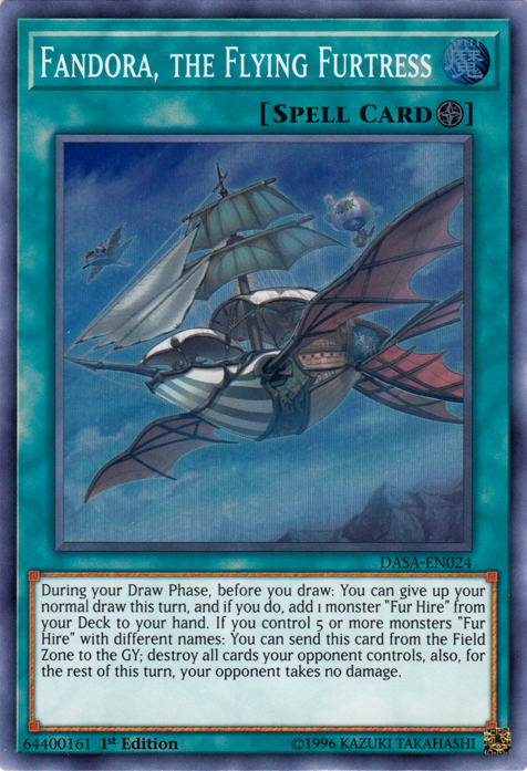 Fandora, the Flying Furtress [DASA-EN024] Super Rare | Good Games Morley
