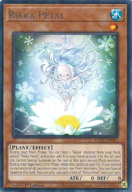 Rikka Petal [MAZE-EN047] Rare | Good Games Morley