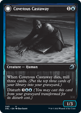 Covetous Castaway // Ghostly Castigator [Innistrad: Double Feature] | Good Games Morley