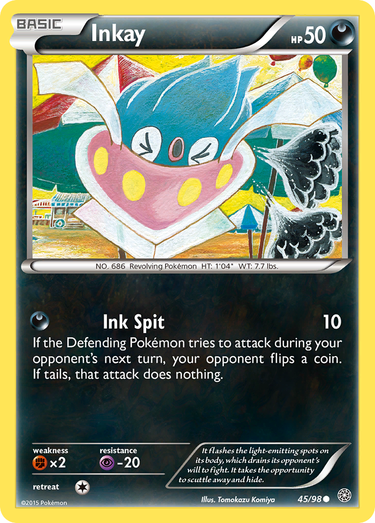 Inkay (45/98) [XY: Ancient Origins] | Good Games Morley