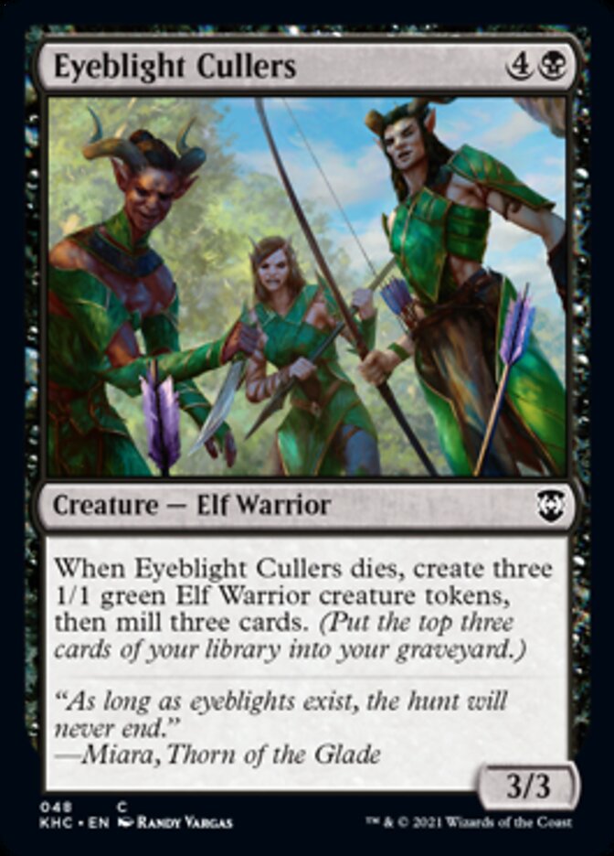 Eyeblight Cullers [Kaldheim Commander] | Good Games Morley