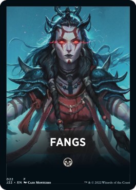 Fangs Theme Card [Jumpstart 2022 Front Cards] | Good Games Morley