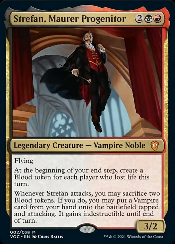 Strefan, Maurer Progenitor (Display Commander) [Innistrad: Crimson Vow Commander] | Good Games Morley
