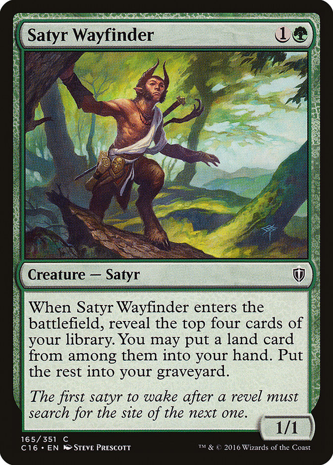 Satyr Wayfinder [Commander 2016] | Good Games Morley