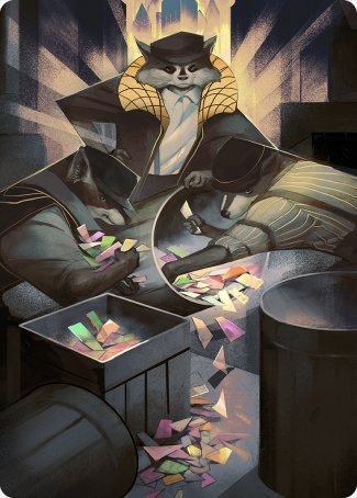 Masked Bandits Art Card [Streets of New Capenna Art Series] | Good Games Morley