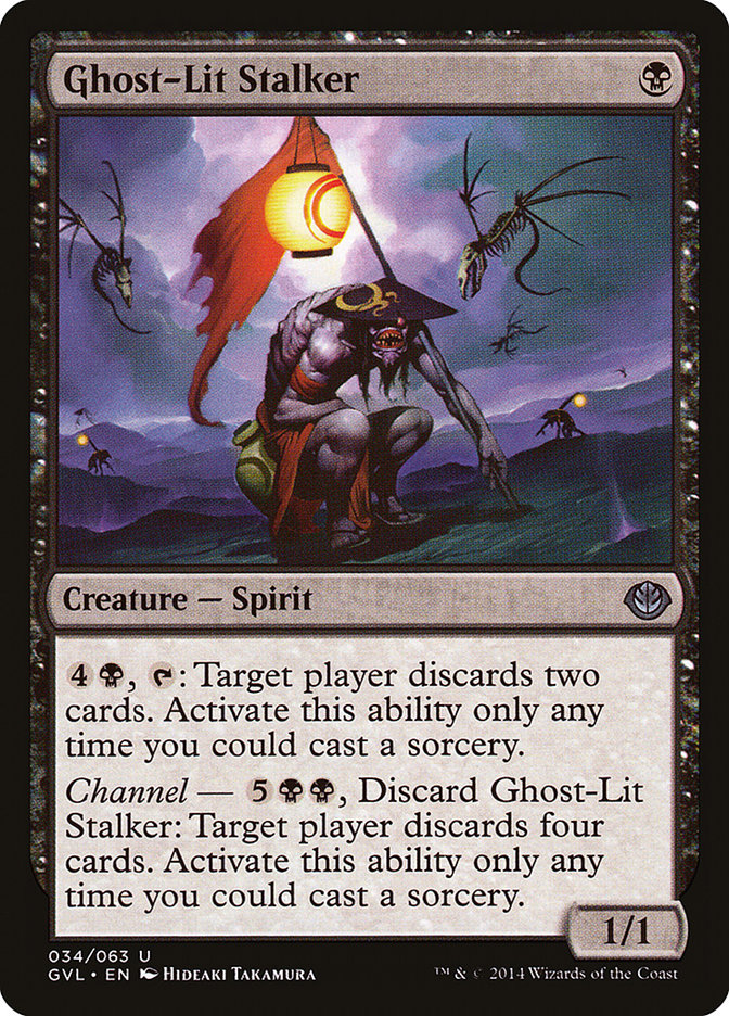Ghost-Lit Stalker (Garruk vs. Liliana) [Duel Decks Anthology] | Good Games Morley