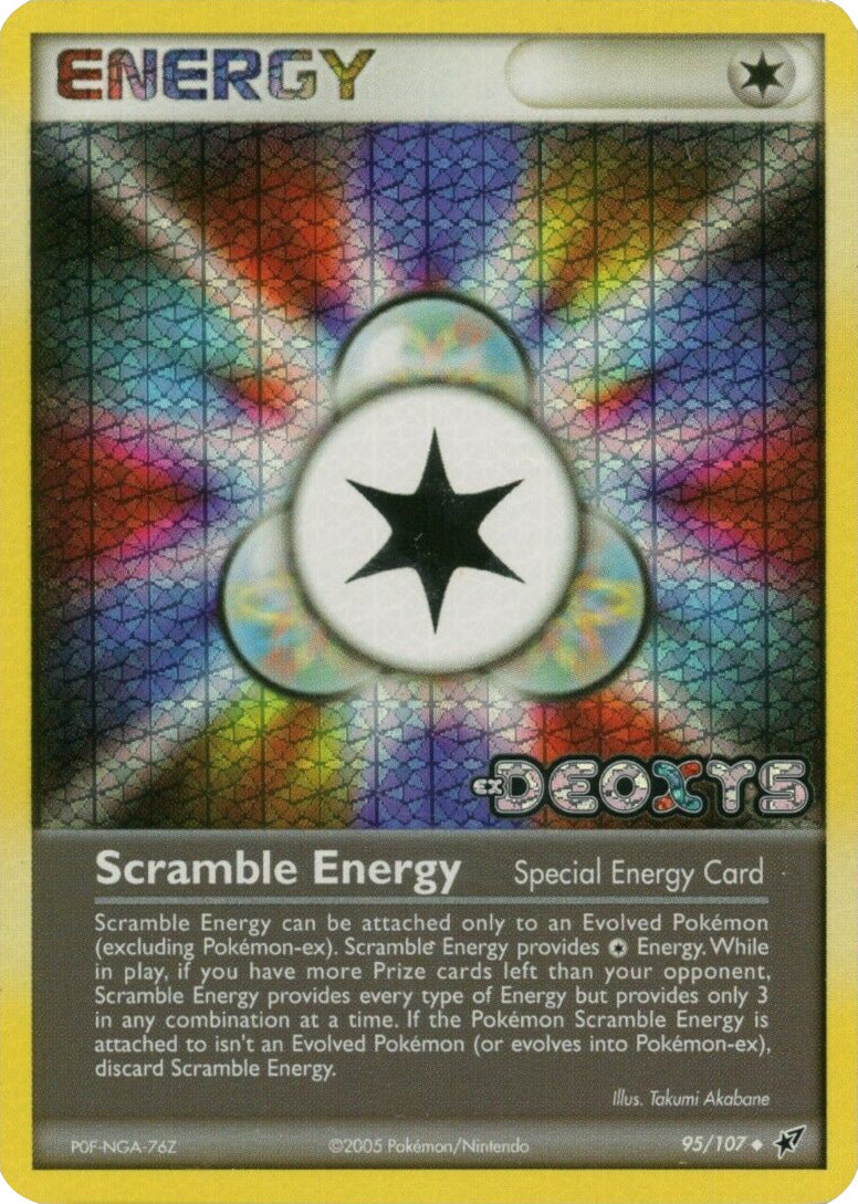 Scramble Energy (95/107) (Stamped) [EX: Deoxys] | Good Games Morley