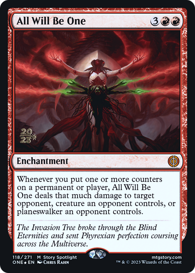 All Will Be One [Phyrexia: All Will Be One Prerelease Promos] | Good Games Morley