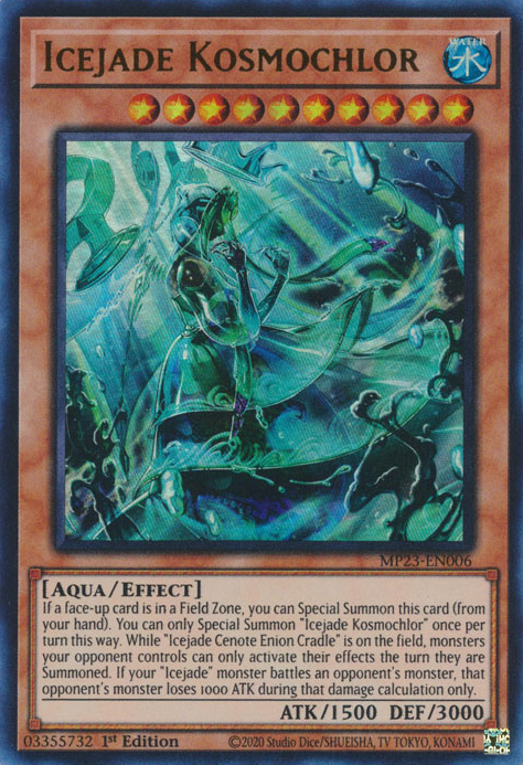 Icejade Kosmochlor [MP23-EN006] Ultra Rare | Good Games Morley