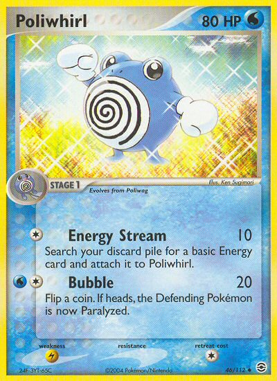 Poliwhirl (46/112) [EX: FireRed & LeafGreen] | Good Games Morley