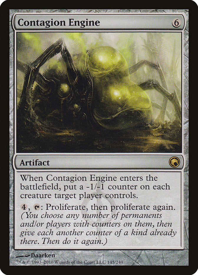 Contagion Engine [Scars of Mirrodin] | Good Games Morley