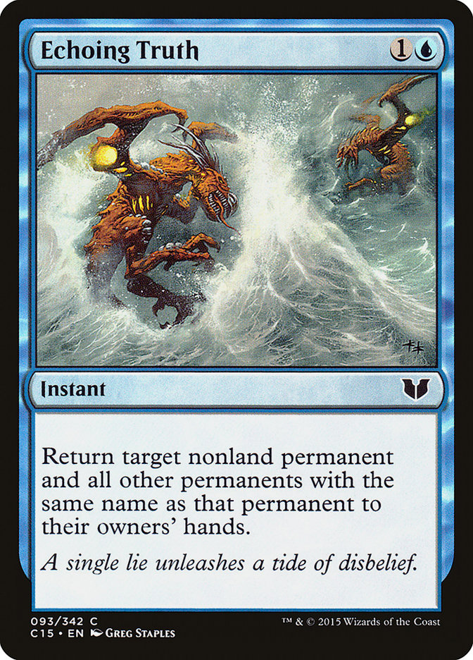 Echoing Truth [Commander 2015] | Good Games Morley