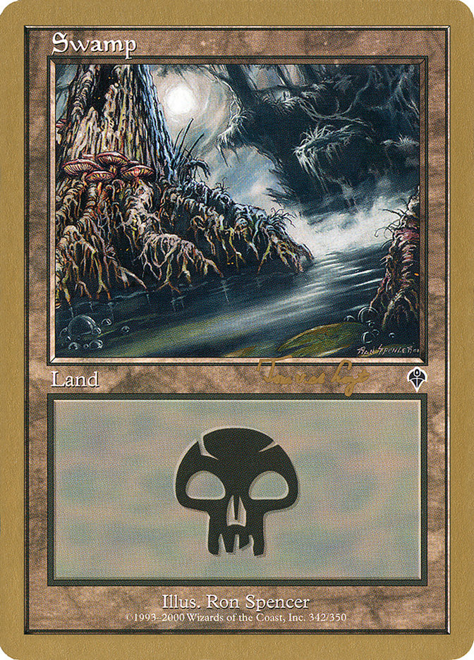 Swamp (tvdl342) (Tom van de Logt) [World Championship Decks 2001] | Good Games Morley