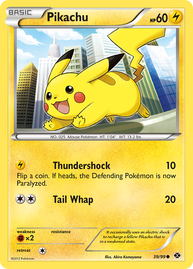 Pikachu (39/99) [Black & White: Next Destinies] | Good Games Morley