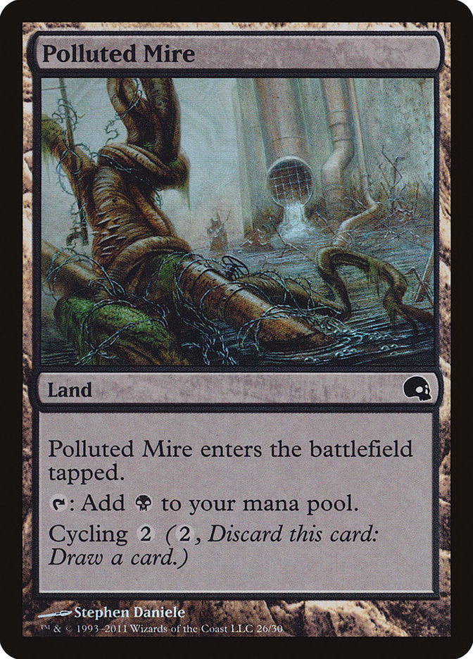 Polluted Mire [Premium Deck Series: Graveborn] | Good Games Morley