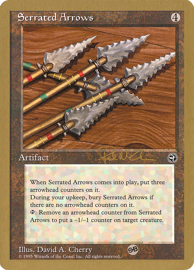 Serrated Arrows (Paul McCabe) (SB) [World Championship Decks 1997] | Good Games Morley