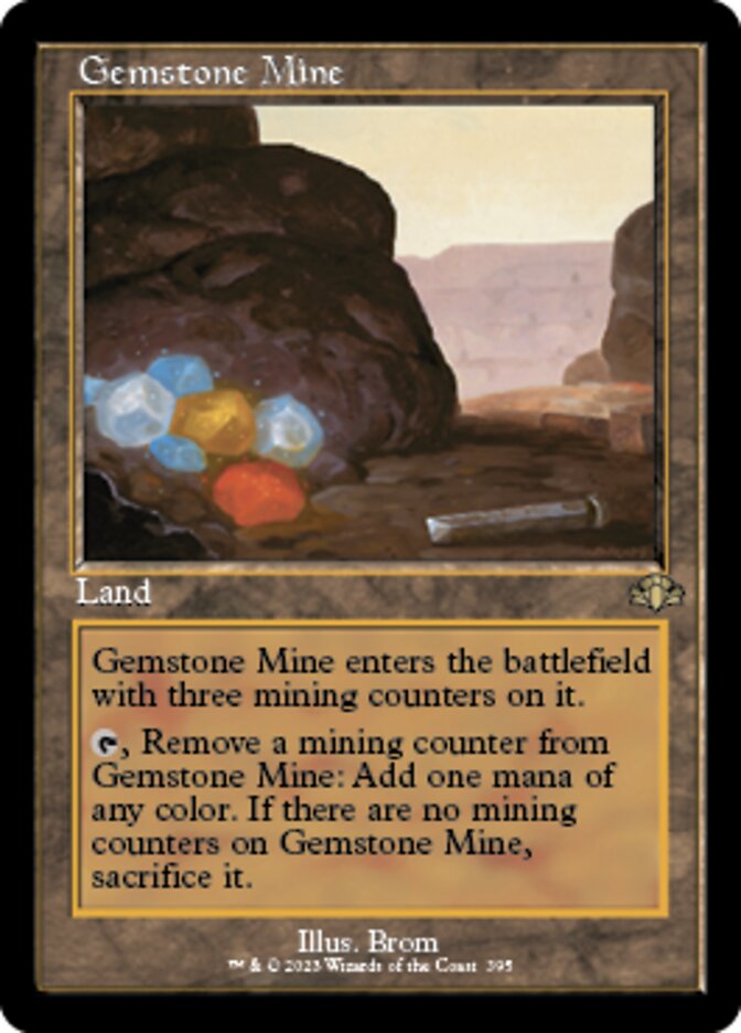 Gemstone Mine (Retro) [Dominaria Remastered] | Good Games Morley