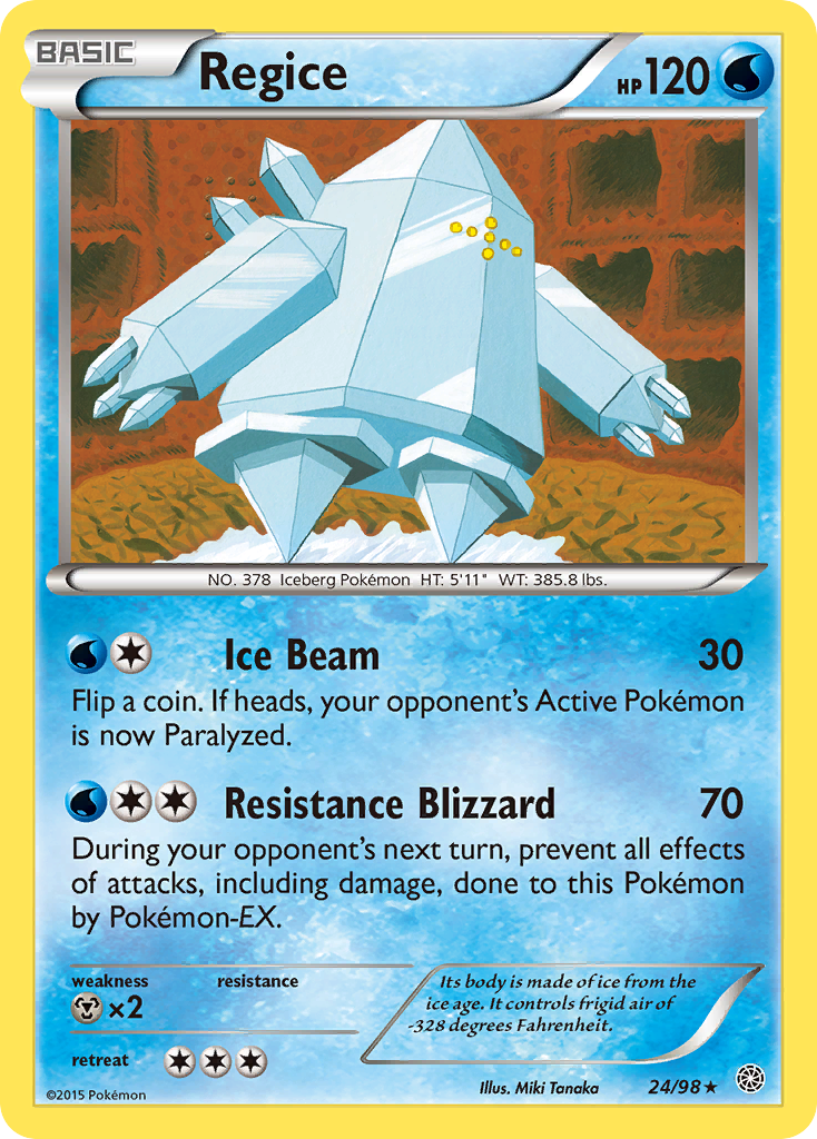 Regice (24/98) [XY: Ancient Origins] | Good Games Morley