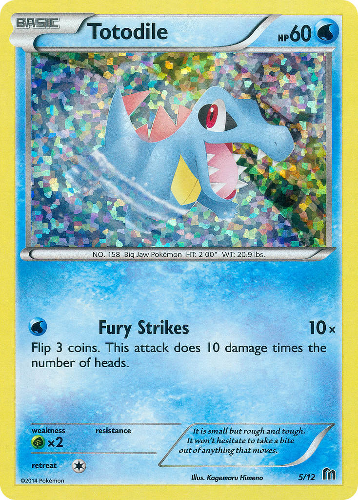 Totodile (5/12) [McDonald's Promos: 2016 Collection] | Good Games Morley