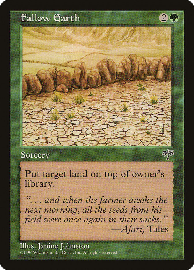 Fallow Earth [Mirage] | Good Games Morley