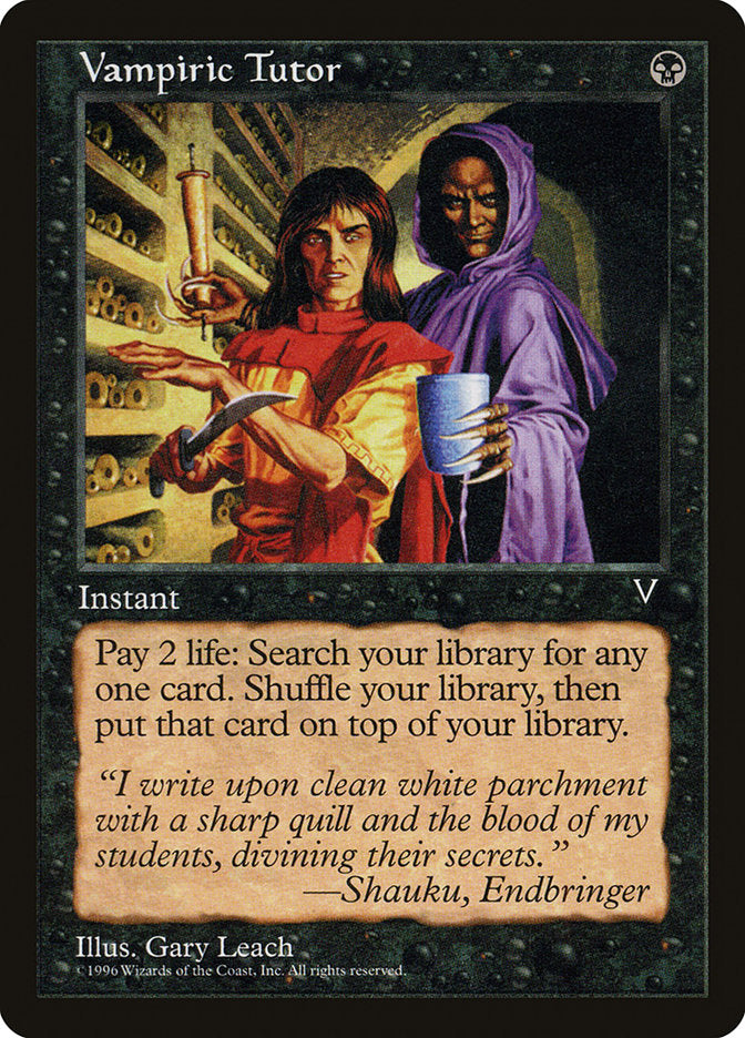 Vampiric Tutor [Visions] | Good Games Morley