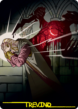 Agonizing Remorse Art Card (Gold-Stamped Signature) [Strixhaven: School of Mages Art Series] | Good Games Morley