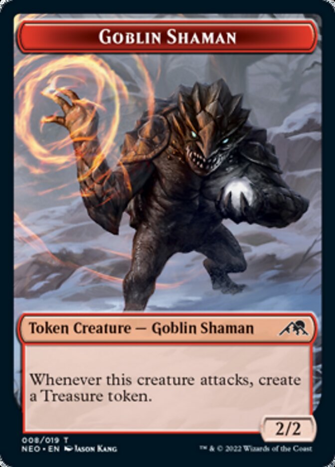 Goblin Shaman Token [Kamigawa: Neon Dynasty Tokens] | Good Games Morley