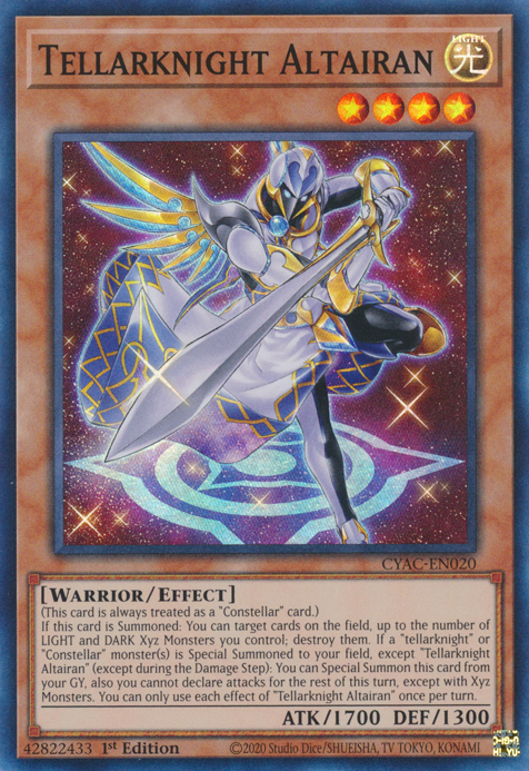 Tellarknight Altairan [CYAC-EN020] Super Rare | Good Games Morley