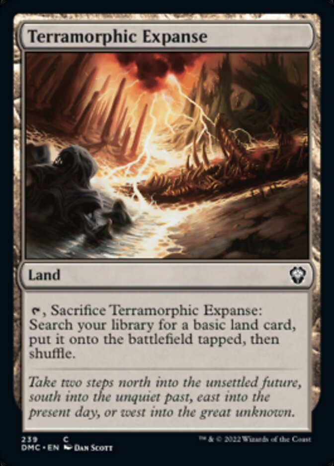 Terramorphic Expanse [Dominaria United Commander] | Good Games Morley