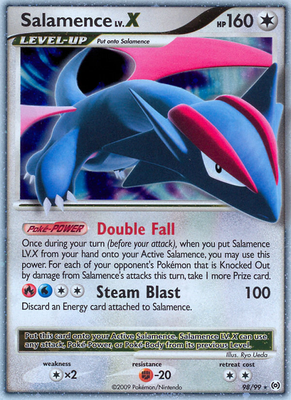 Salamence LV.X (98/99) [Platinum: Arceus] | Good Games Morley