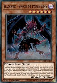 Blackwing - Simoon the Poison Wind [LDS2-EN040] Ultra Rare | Good Games Morley