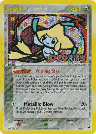 Jirachi (9/107) (Stamped) [EX: Deoxys] | Good Games Morley