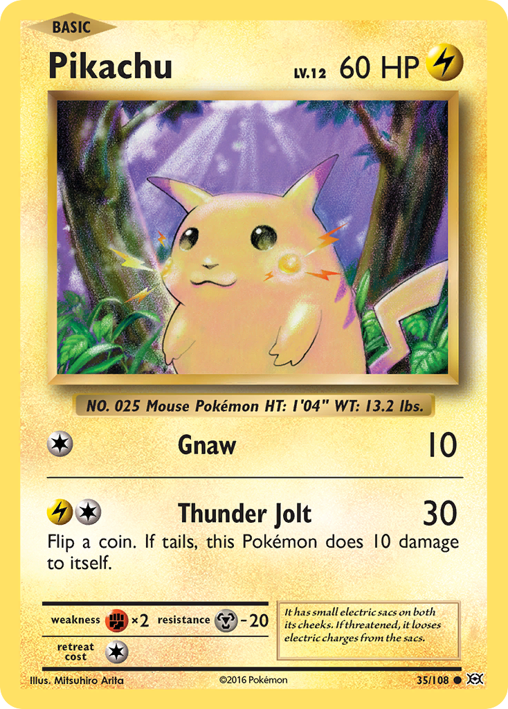 Pikachu (35/108) [XY: Evolutions] | Good Games Morley