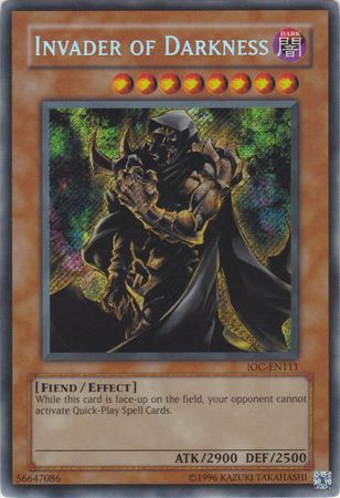 Invader of Darkness [IOC-EN111] Secret Rare | Good Games Morley