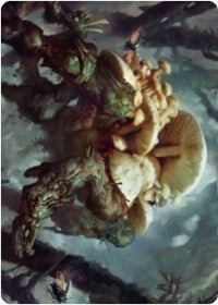 Swarm Shambler Art Card [Zendikar Rising Art Series] | Good Games Morley