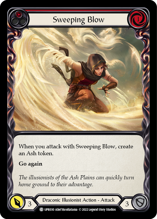 Sweeping Blow (Red) [UPR030] (Uprising)  Rainbow Foil | Good Games Morley