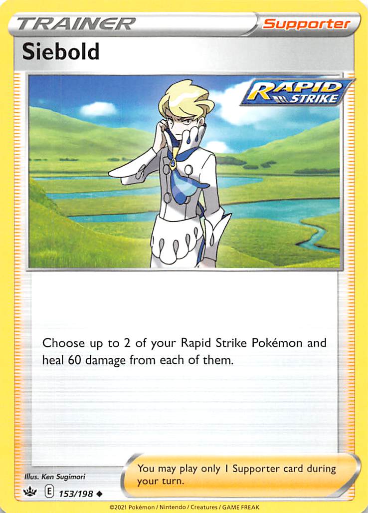 Siebold (153/198) [Sword & Shield: Chilling Reign] | Good Games Morley