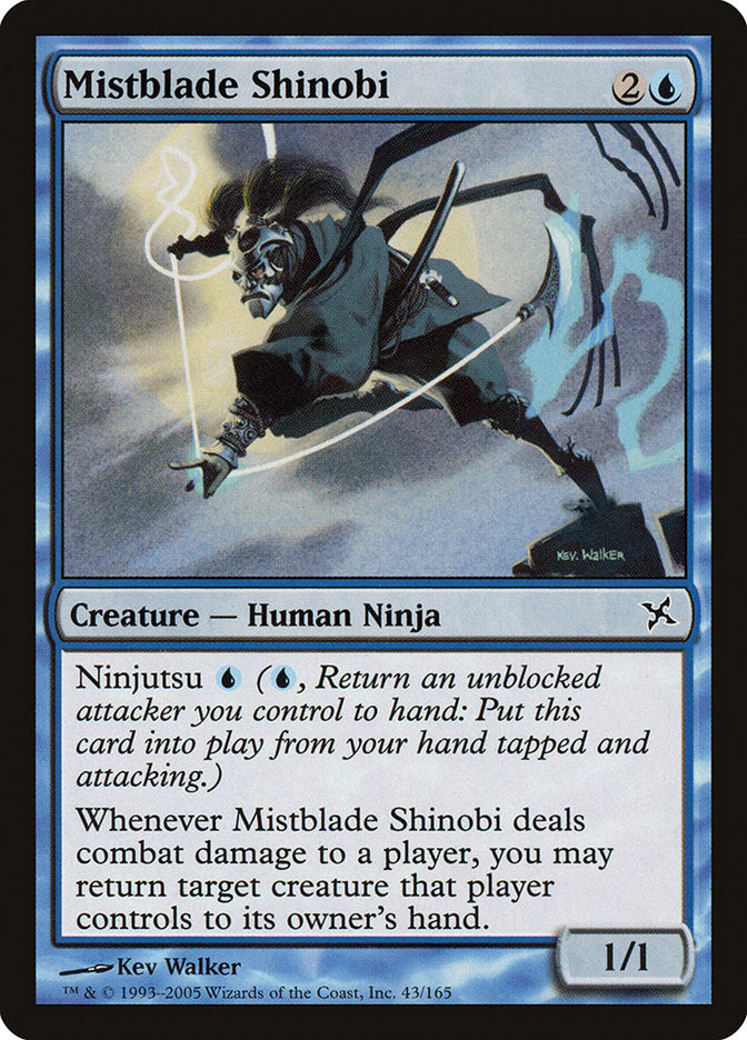 Mistblade Shinobi [Betrayers of Kamigawa] | Good Games Morley