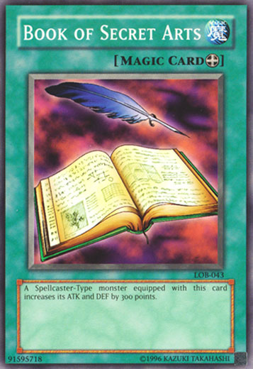 Book of Secret Arts [LOB-043] Common | Good Games Morley
